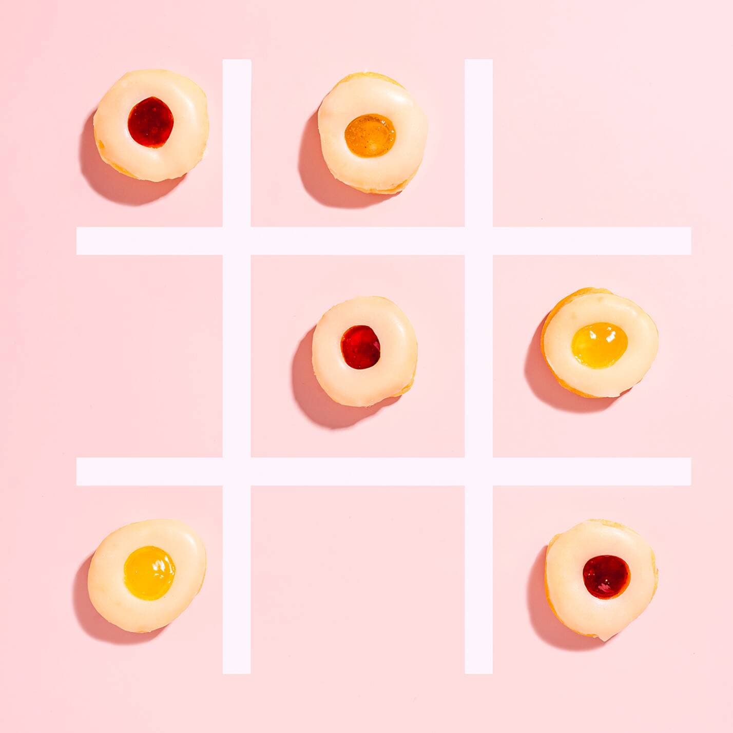 Caja de 6 Mini Donas Rellenas