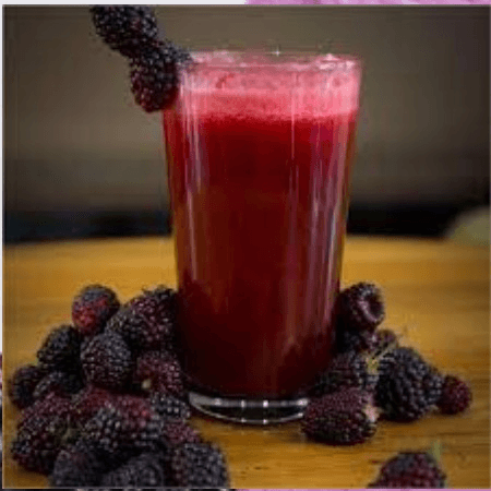 Jugo De Mora En Agua