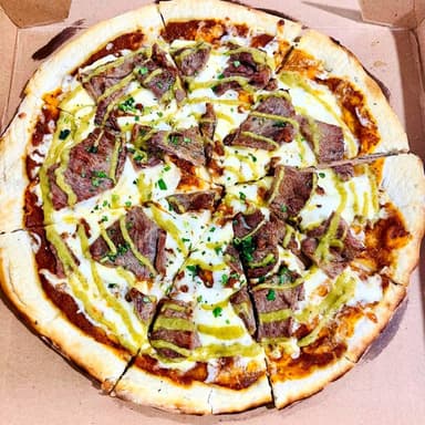 Pizza de Asada