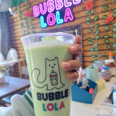 Bubble Tea de Yogurt Manzana Verde