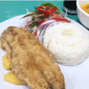 Promo Pescado Frito con Yuca Frita