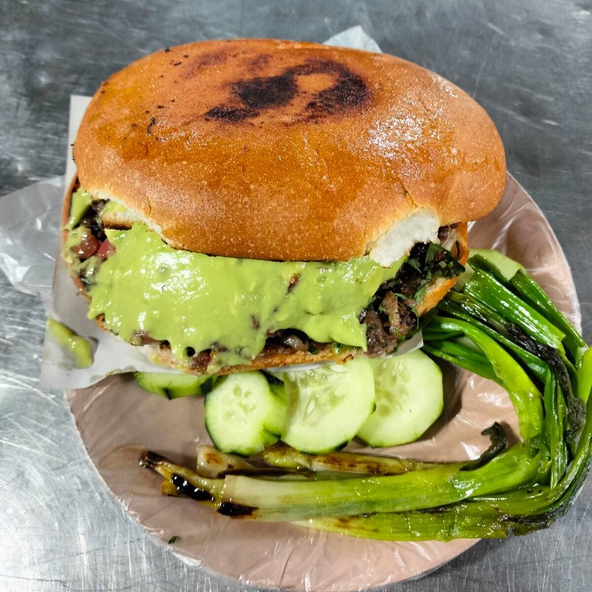 TORTA ASADA Y CHORIZO