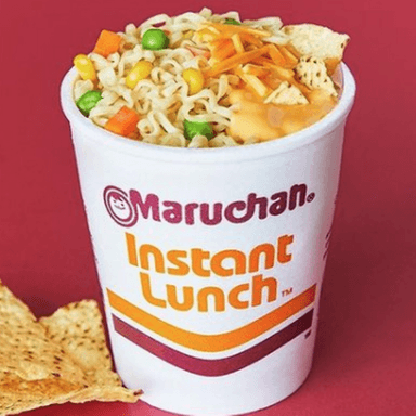 Maruchan preparada