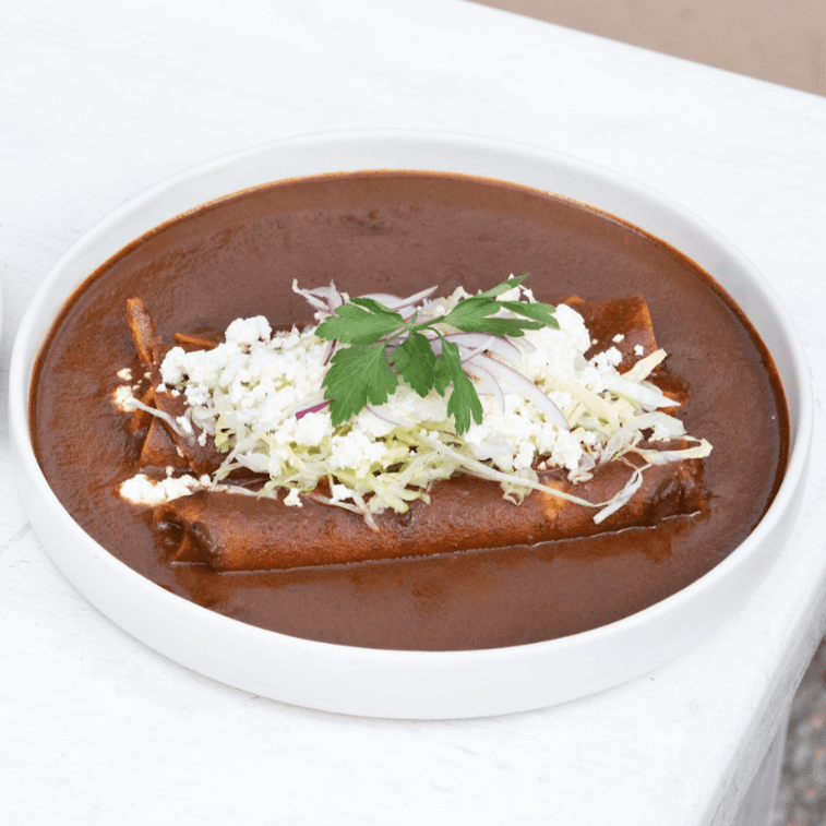 Tacos de Coloradito