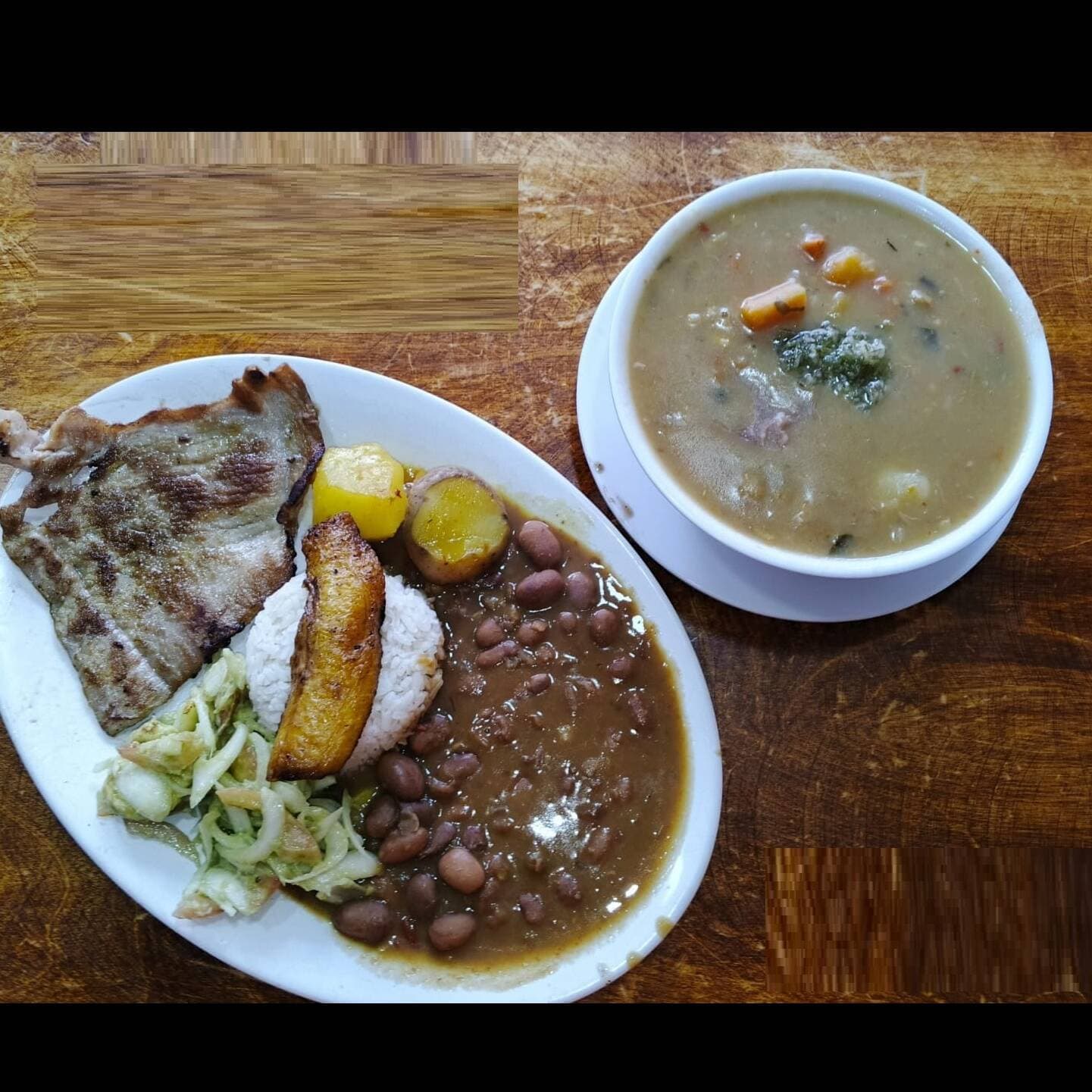 Lomo de Cerdo Frijol