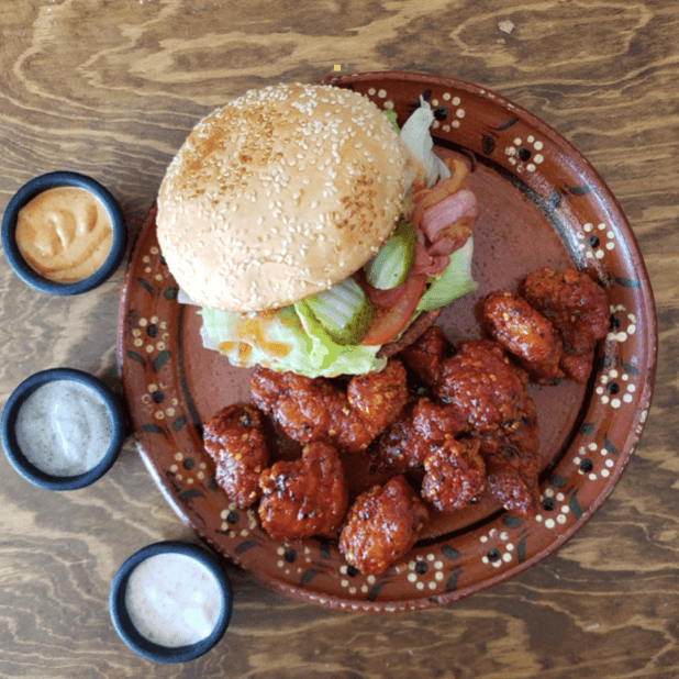 Hamburguesa con Boneless