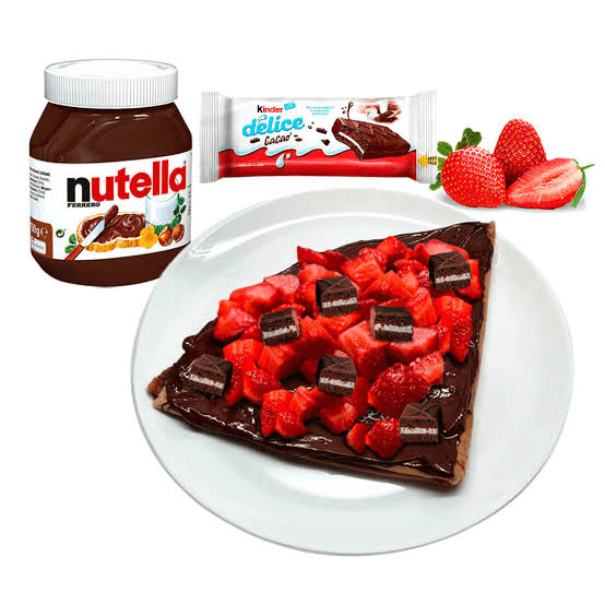 CREPA PREMIUM + 4 FRUTAS + HELADO + KINDER🍫🍨🍇🍓