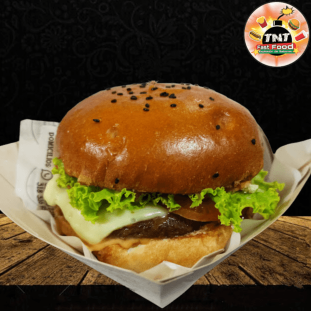 Hamburguesa Clásica Angus.