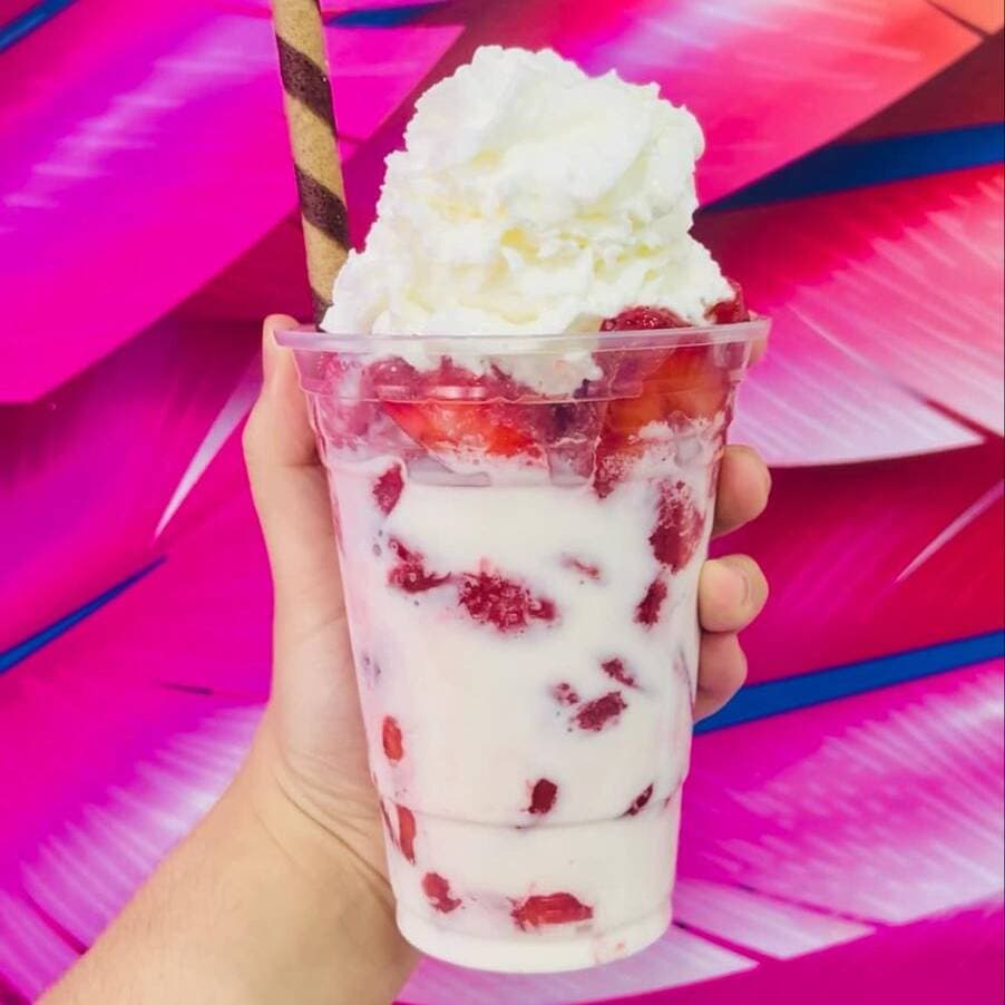 Fresas con Crema