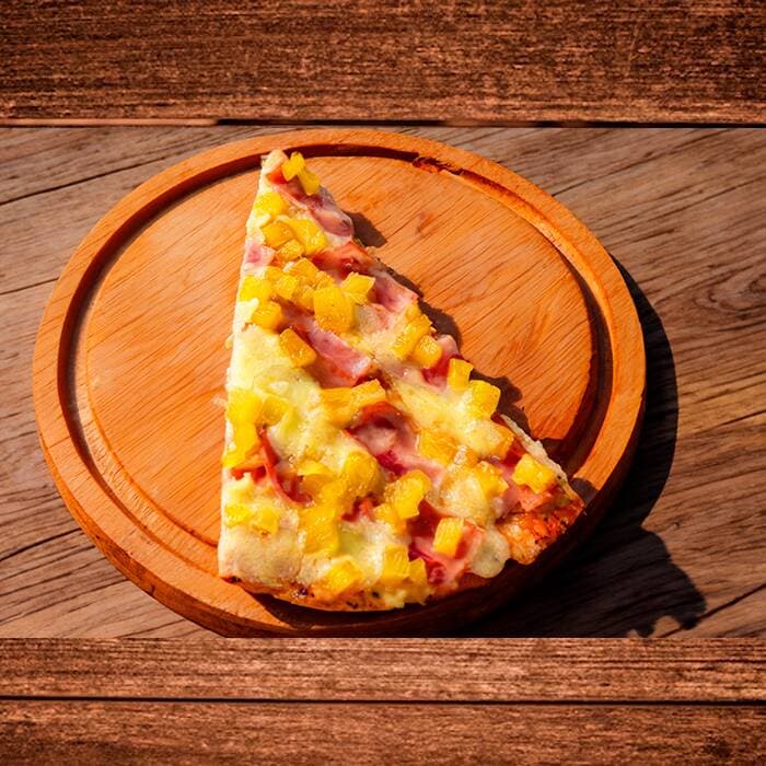 Porción de Pizza Hawaiana