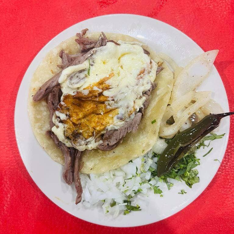 Taco Gratinado de Chuleta