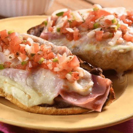 Molletes de Jamón 3 Uds.