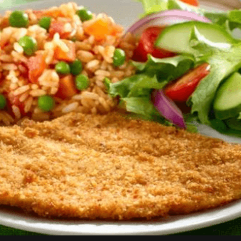 Bistec de res Empanizado
