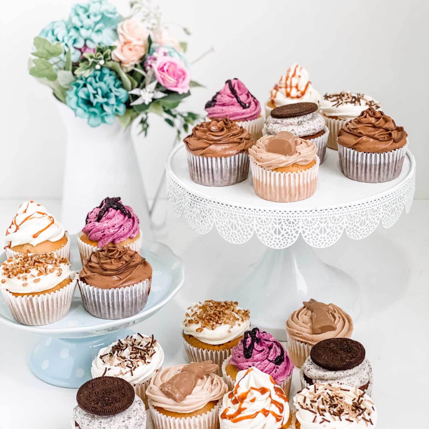 Caja de 4 Cupcakes Premium