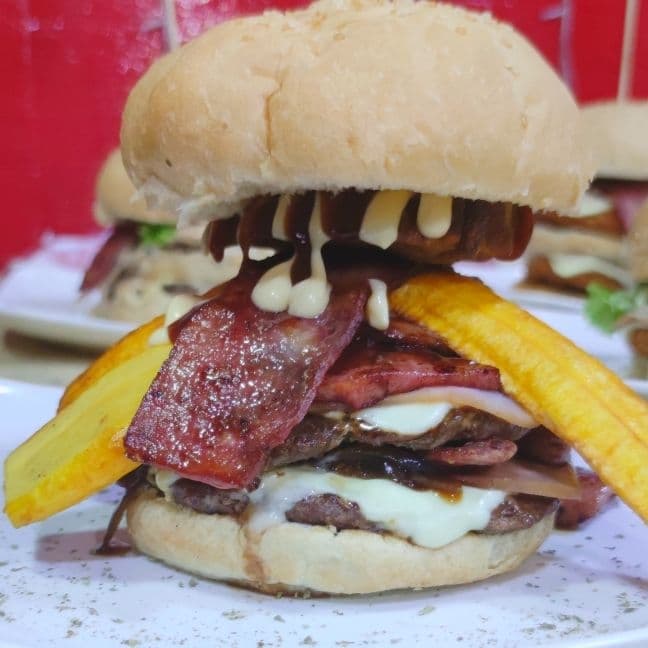 Hamburguesa Porky