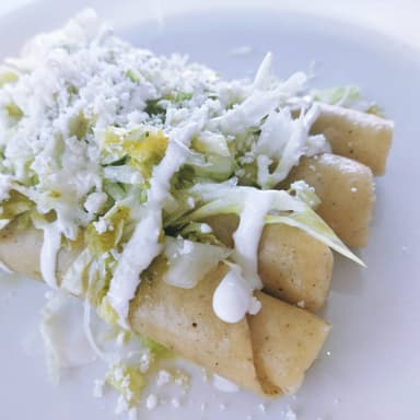 Flautas de Papa con Chorizo