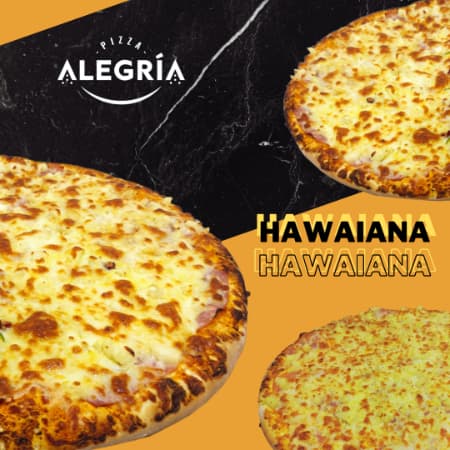 Pizza Hawaiana Chica