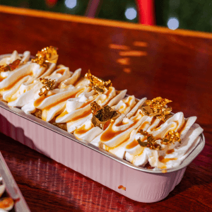 Chunk Cake Caramel Golden