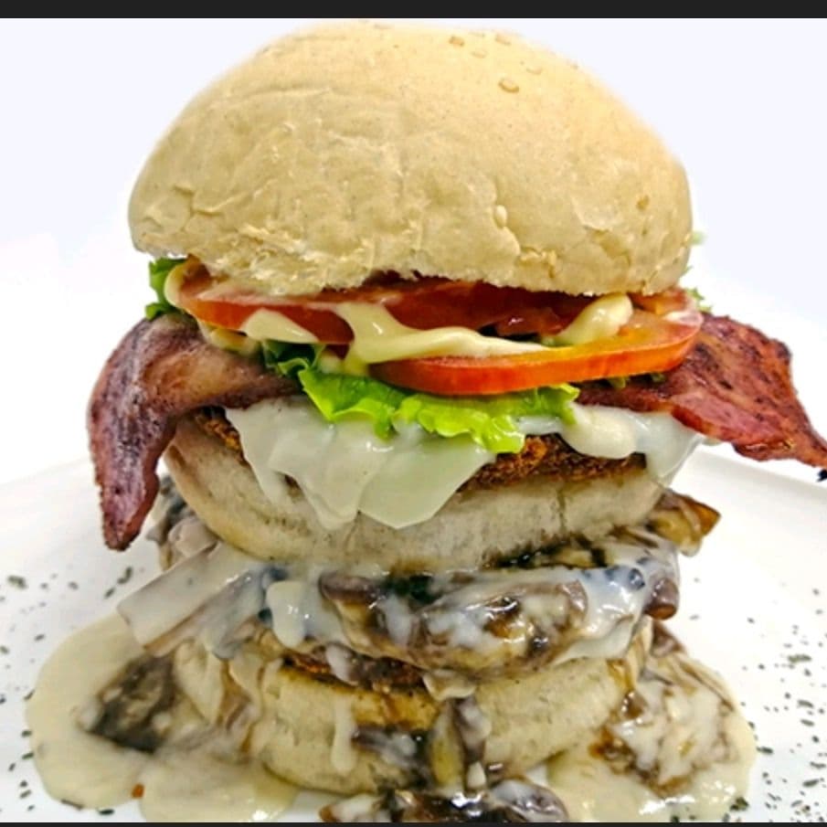 Hamburguesa Pollo Doble Piso