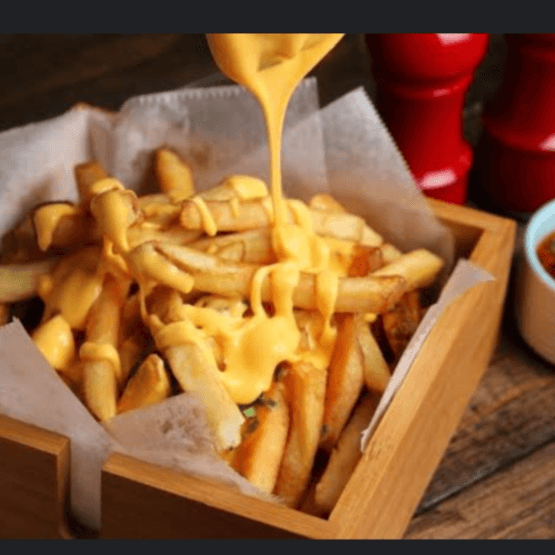 papas con queso