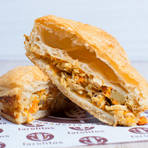 Pastel pollo verduras