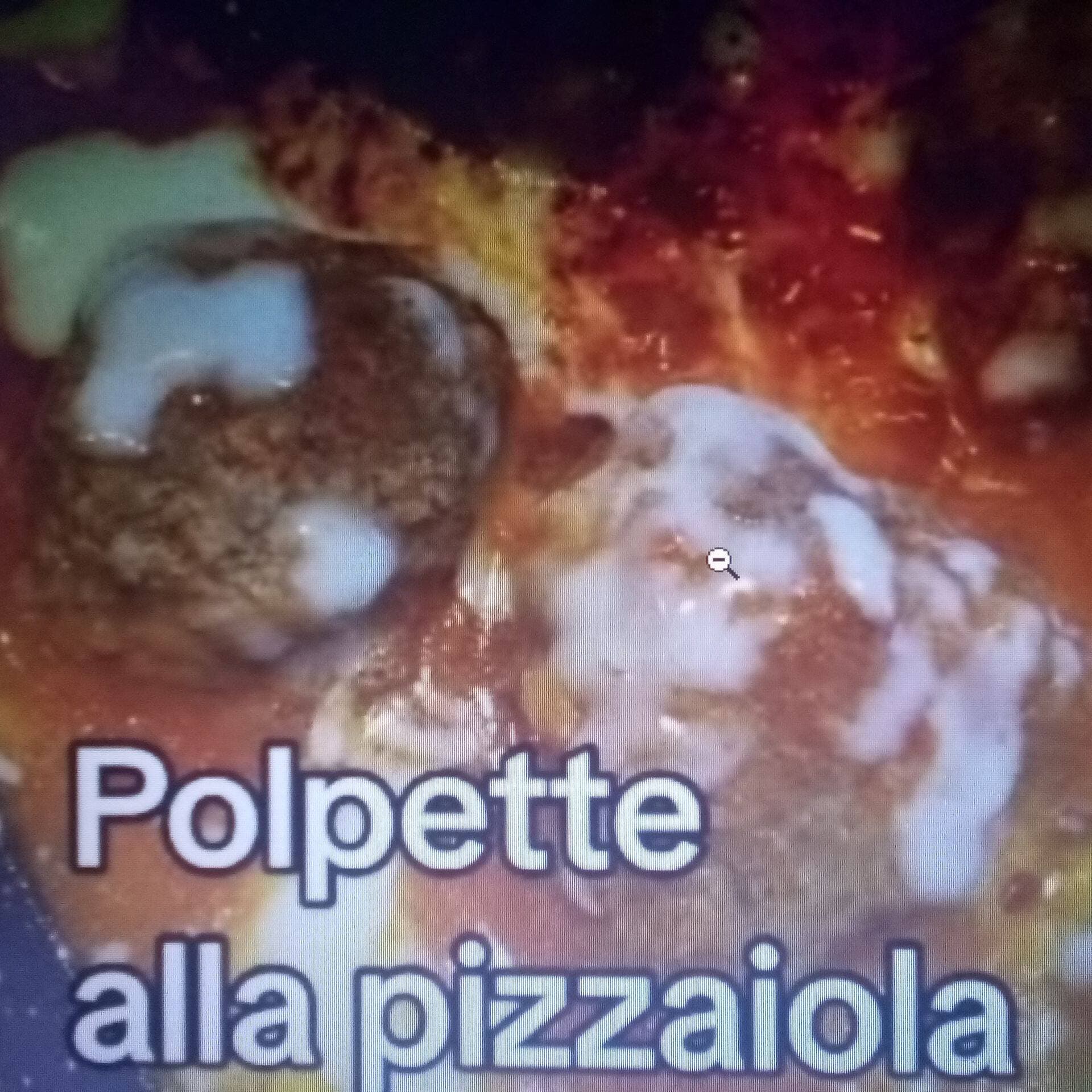 POLPETTE ALLA PIZZAIOLA (Albóndigas de res)