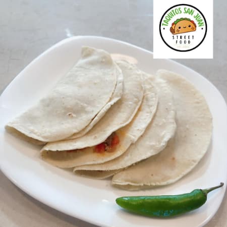 Tacos de Canasta de Chicharrón