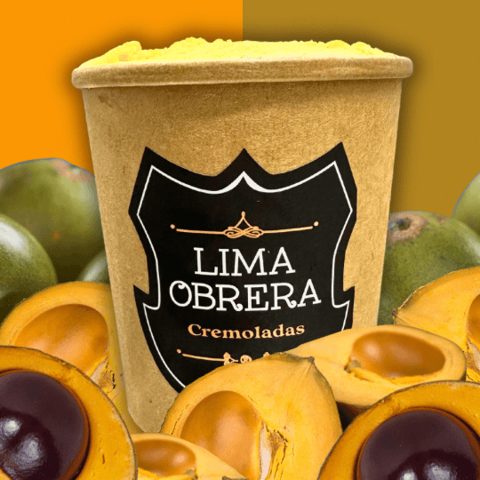 Cremolada de Lúcuma con leche 1/2 L