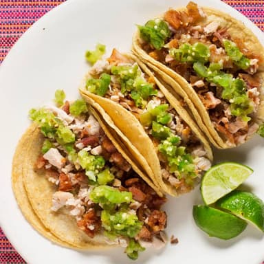 3 Tacos de Asada a la Plancha