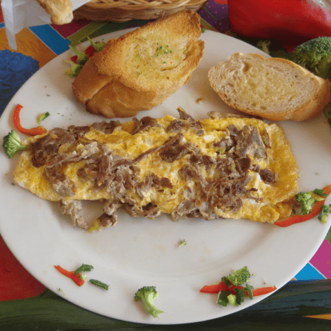 Omelet de Carne