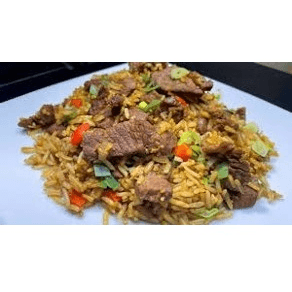 Arroz Oriental con Carne Asada