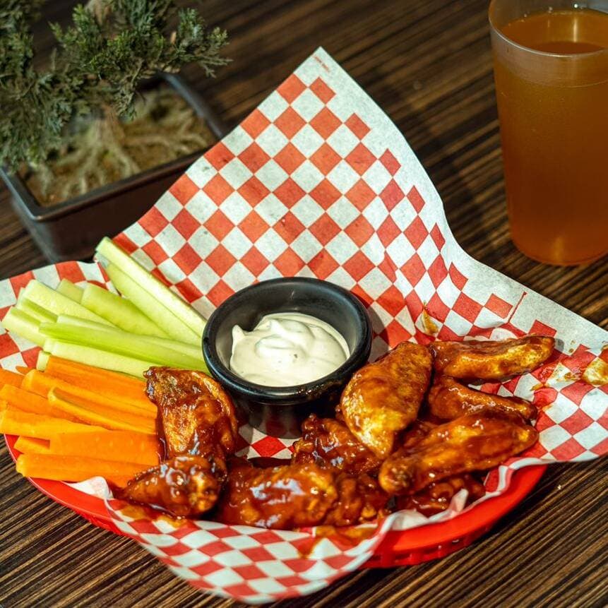ALITAS BBQ (12 pzs)