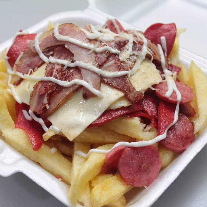 Salchipapa Especial