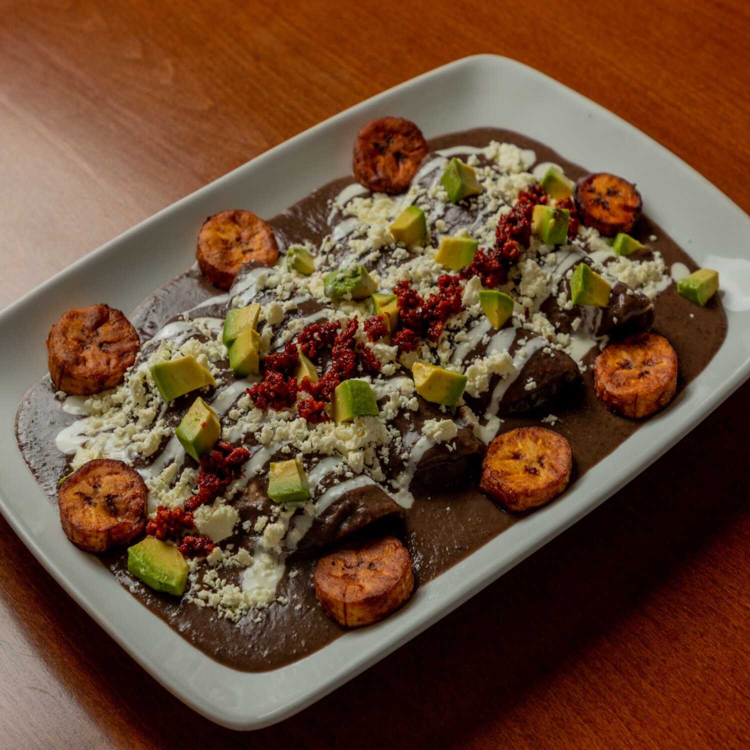ENFRIJOLADAS (120GR) (POLLO O HUEVO)