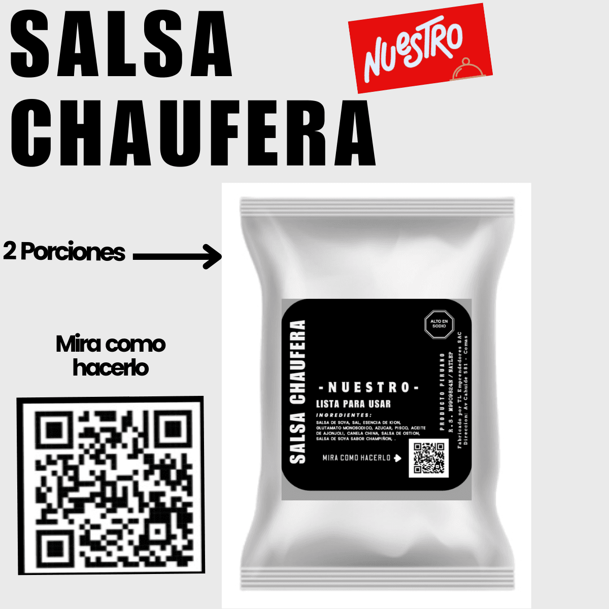 Salsa Chaufera Nuestro