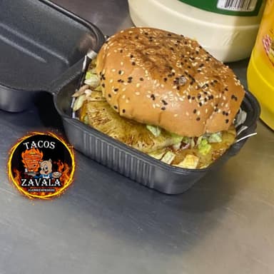 Hamburguesa Doble Hawaiana