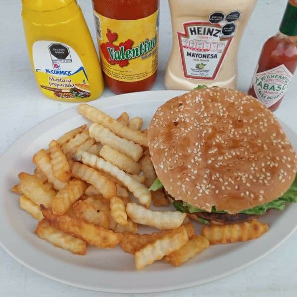 Hamburguesa Sencilla