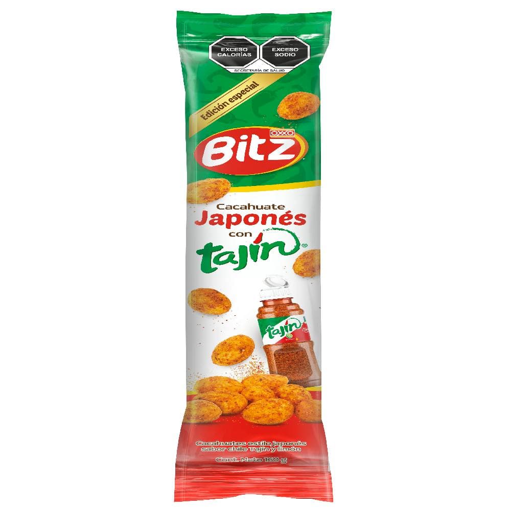 CACAHUATE TAJIN BITZ 160 GR