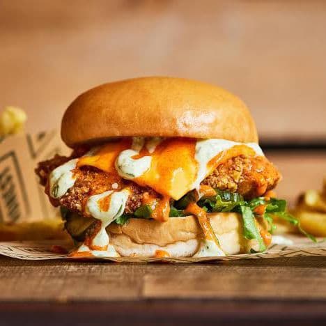 Buffalo Chiken Burger