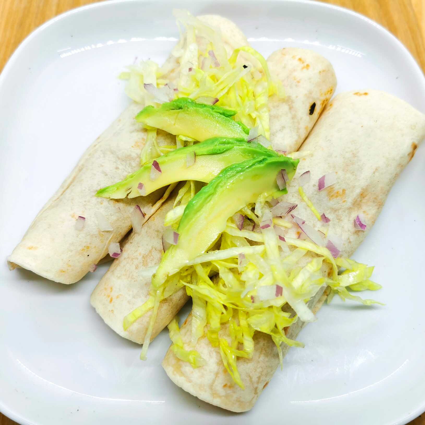 Tacos de Fajitas Pollo 3 Piezas
