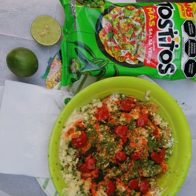 Tosti Esquites Salsa Verde Navideños 500 ml