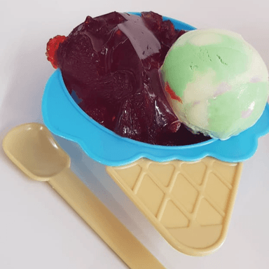 Gelatina con Helado Junior