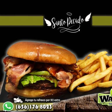 Santo Pecado Burger