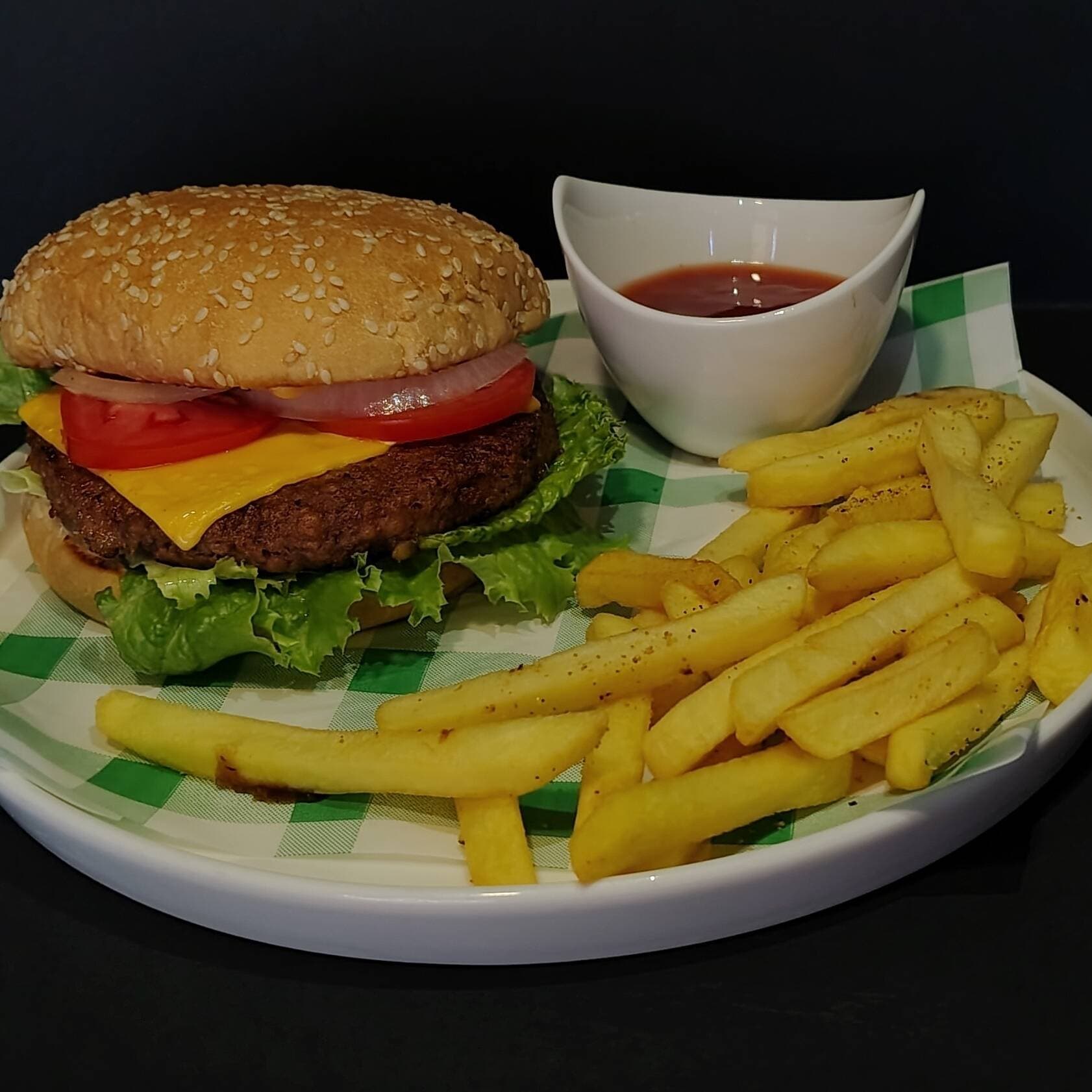 Hamburguesa Clásica