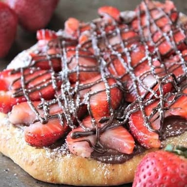 Pizza de Nutella