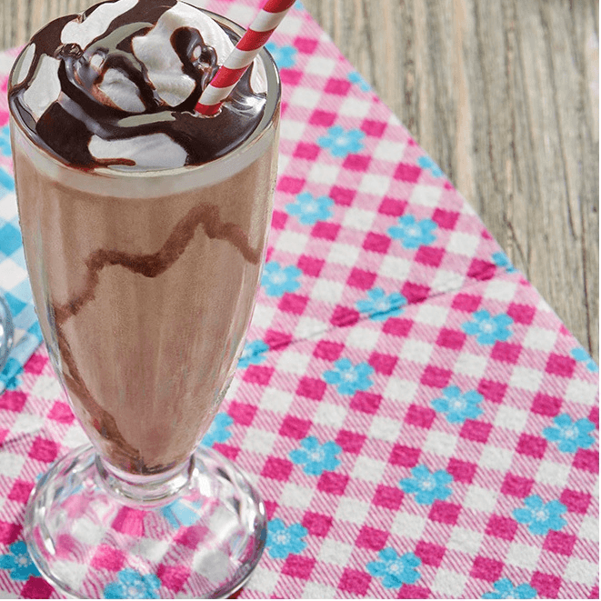 Malteada de chocolate 12 oz