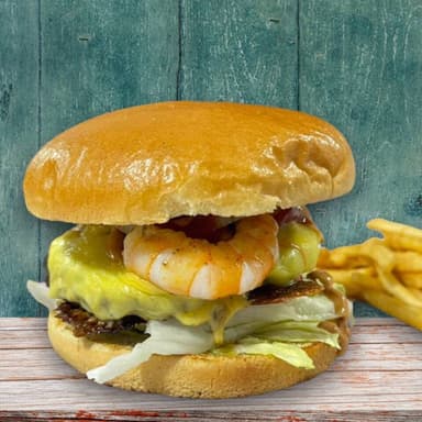 Hamburguesa Mar y Tierra