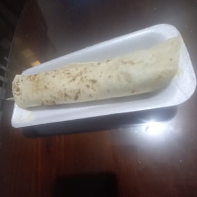 Burrito de huevo con chorizo