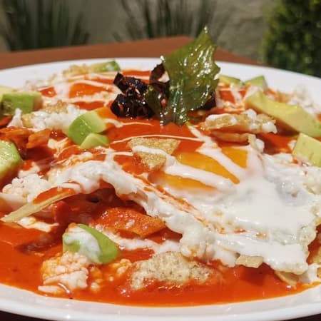 Chilaquiles Estilo Fragola