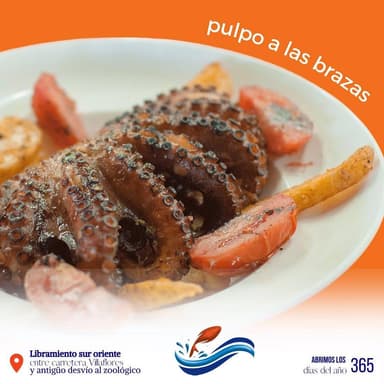 Pulpo a Las Brasas